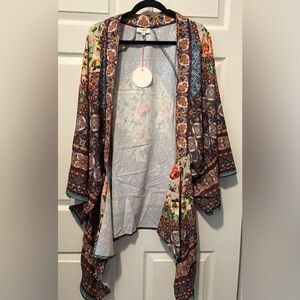 Umgee Multicolor Bohemian Kimono